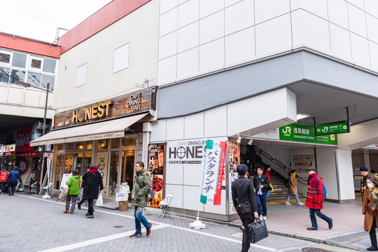 Ici Hotel Asakusabashi Tokio Zewnętrze zdjęcie